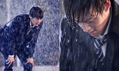 Anh trai Kim Tan dầm mưa 5 tiếng giữa mùa đông