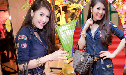 Quế Vân diện một bộ váy "chạy show" hai sự kiện