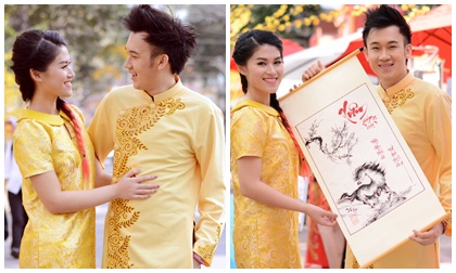 Dương Triệu Vũ cùng Ngọc Thanh Tâm vui xuân mới