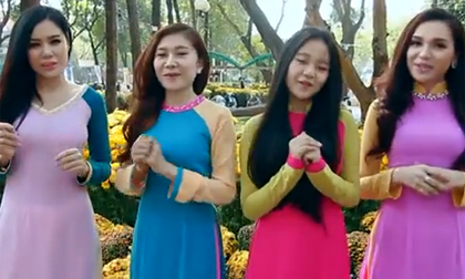 Clip đặc biệt của hơn 40 nghệ sỹ Việt hát "Chào Xuân 2014"