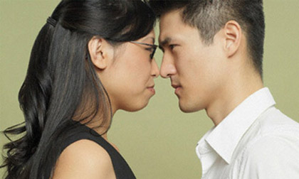 Vợ “gấu” dạy chồng