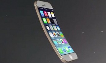 Bản thiết kế chiếc iPhone 6 siêu mỏng với màn hình cong