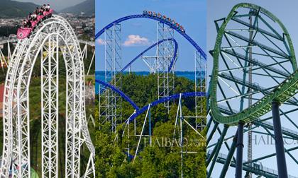 Thử cảm giác mạnh với 10 tàu lượn "siêu tốc" nhất Thế giới