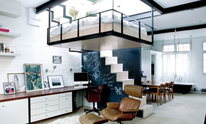 Cách sắp đặt chỗ ngủ cực chuẩn cho nhà chật