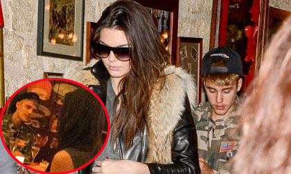 Justin Bieber trốn người yêu đi hẹn hò với em gái Kim Kardashian