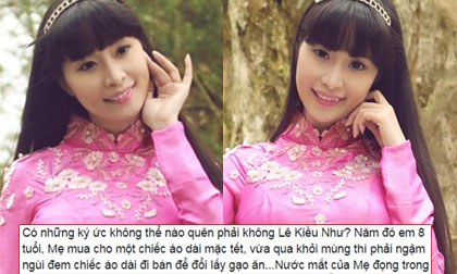 Lê Kiều Như từng phải bán áo để đổi lấy gạo ăn