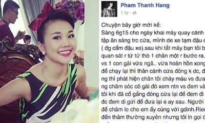 Thanh Hằng lần đầu lên tiếng về vụ gây tai nạn bằng xe hơi