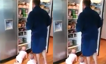 Nỗi khổ của ông bố trông con