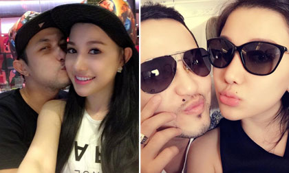 Anh trai Bảo Thy tình tứ với bạn gái xinh đẹp ở Thái Lan