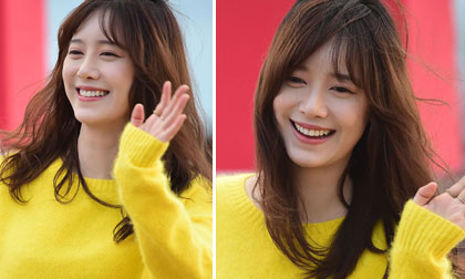 'Nàng Cỏ' Goo Hye Sun đẹp không tỳ vết dưới nắng