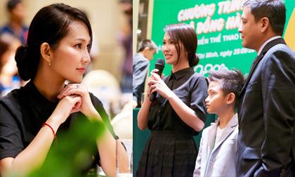 Gia đình Kim Hiền hạnh phúc tại sự kiện