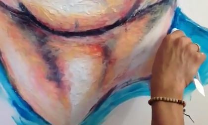 Kiệt tác nghệ thuật tạo ra từ kem đánh răng