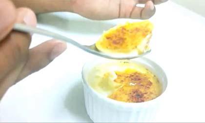 Cách làm kem nướng kiểu Pháp