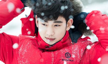 Kim Soo Hyun 'đốn tim' fans bằng loạt hình băng giá