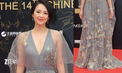 Chương Tử Di mất điểm vì 'váy màn tuyn' luộm thuộm