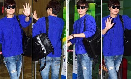 Lee Min Ho diện style trẻ trung, bị fans 'vây kín' ở sân bay