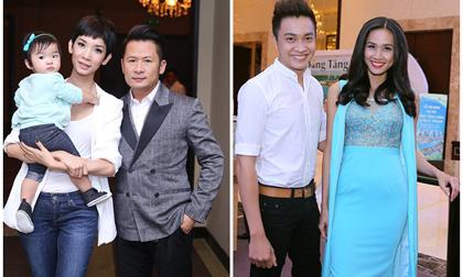 Bằng Kiều và người yêu 'ngó lơ' nhau trong sự kiện