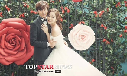 Chae Rim khoe vẻ đẹp tinh khôi khi diện váy cưới