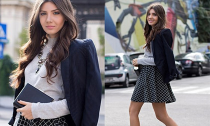 Công sở sành điệu như quý cô tuổi 25