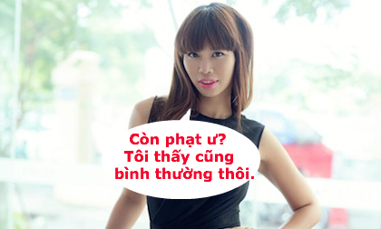 Hà Anh coi việc bị phạt là 'bình thường' 