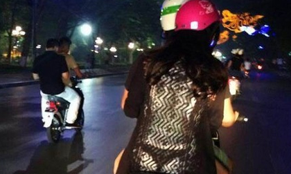 Sự thật gây shock về bức ảnh thiếu nữ ăn mặc ''phản cảm'' giữa phố Hà Nội