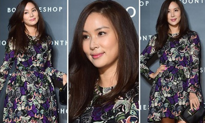 Vợ Jang Dong Gun khoe vẻ đẹp tự nhiên không thẩm mỹ