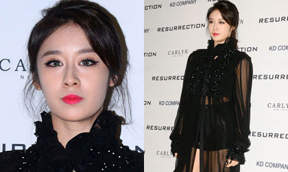 'Tiểu Kim Tae Hee' dữ dằn vì trang điểm mắt đậm