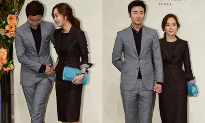 Chae Rim và Cao Tử Kỳ tay trong tay xuất hiện lần đầu sau đám cưới