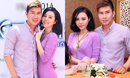 Trà Giang diện váy gợi cảm, thân mật cùng Lê Minh Trung