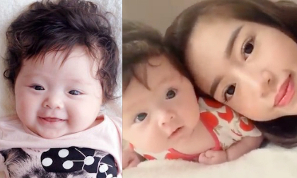 Clip con gái Elly Trần tập thể dục ngộ nghĩnh bên mẹ