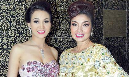 Người đẹp Hải Vân 'đọ dáng' với hoa hậu Lý Thu Thảo