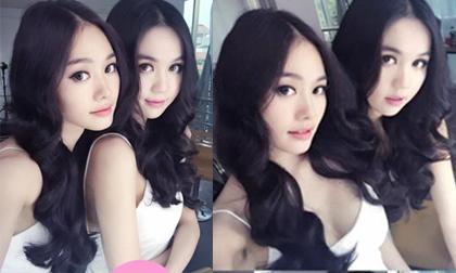 Ngọc Trinh - Linh Chi bất ngờ giống nhau như chị em sinh đôi