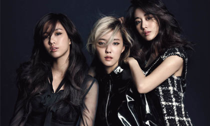 Ngắm T-ara đẹp phá cách trên tạp chí