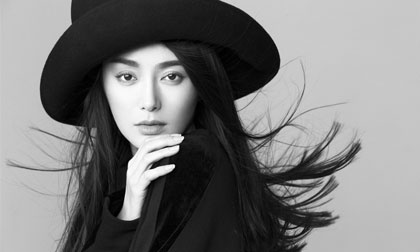 Tần Lam đẹp lãng mạn với suối tóc đen dài