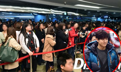 'Rừng' fan hội tụ trong buổi ký tặng của Lee Min Ho