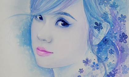 Chàng trai vẽ truyền thần tuyệt đẹp bằng bút bi