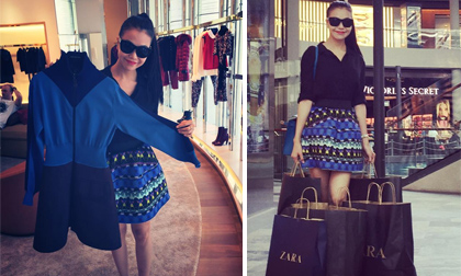 'Choáng ngợp' với loạt đồ hiệu mới sắm của Trà Ngọc Hằng