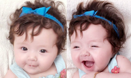 Elly Trần thắt nơ làm điệu cho con gái xinh như công chúa