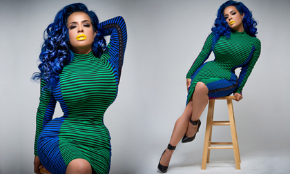 Người mẫu sở hữu eo nhỏ gần 41cm nhờ áo corset