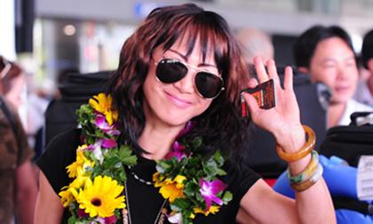 Lê Uyên về nước làm liveshow như ước nguyện của chồng