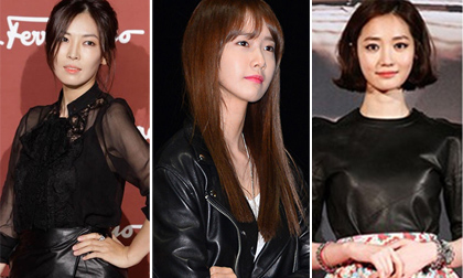 Sao Hàn mặc đồ da 'cực chất' trong mọi hoàn cảnh