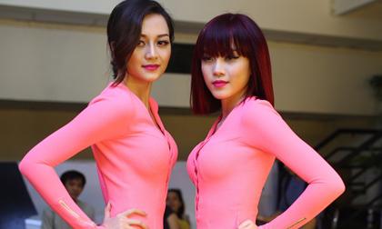 Chị em Thiều Bảo Trang khoe đường cong khó rời mắt