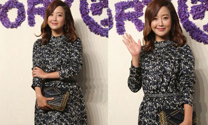 Kim Hee Sun xinh đẹp và trẻ trung tại sự kiện