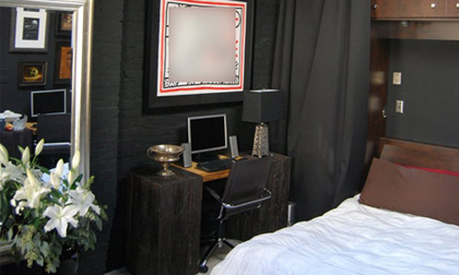 Nhà 32m2 cá tính với gam màu đen huyền bí