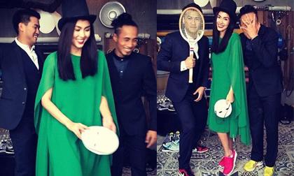 Hà Tăng khoe vẻ đẹp rạng rỡ trong lễ Halloween