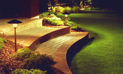 Nhà đẹp lung linh nhờ nghệ thuật chiếu sáng ngoại thất