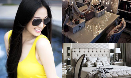 Khánh My khoe khéo căn hộ sang trọng