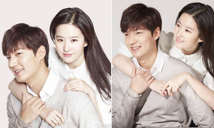 Lộ loạt ảnh hậu trường tình tứ của Lee Min Ho và Lưu Diệc Phi