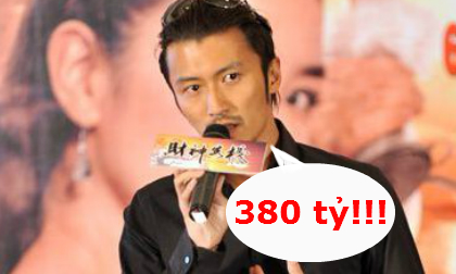 'Choáng' Tạ Đình Phong 'đút túi' 380 tỷ một ngày
