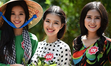  “Choáng ngợp” trước vẻ đẹp của 39 nhan sắc thí sinh HHVN 2014